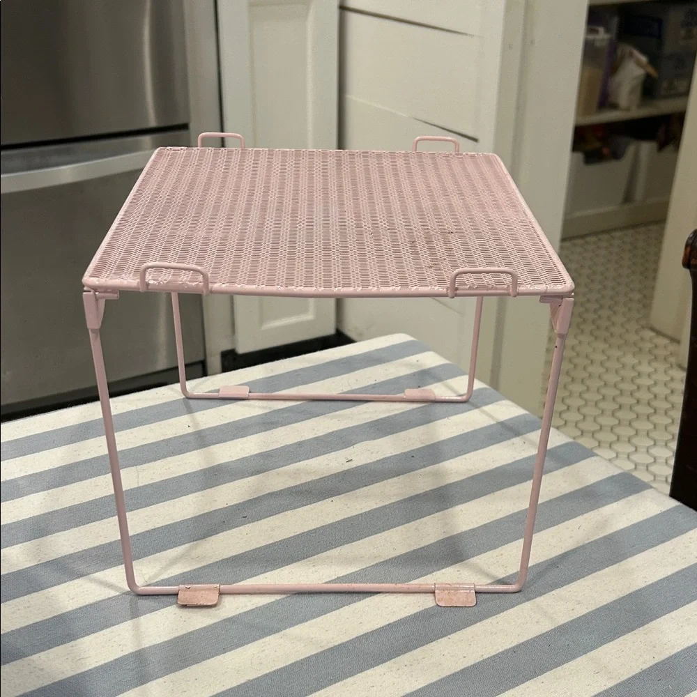 Pink Metal Storage Rack - Picture 2 of 6